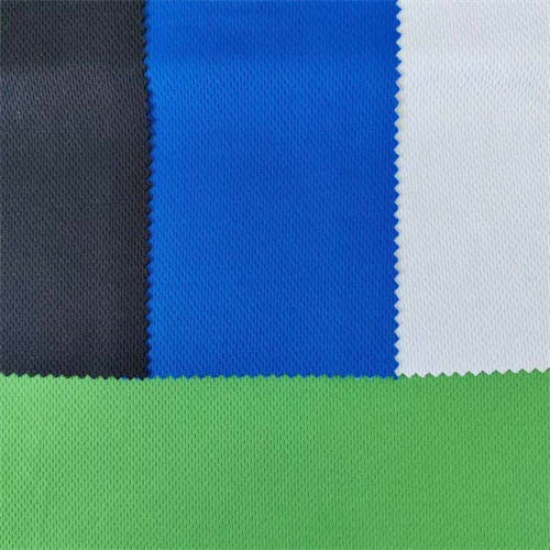 100% Polyester Mesh Fabric Eyelet sportwear Cloth