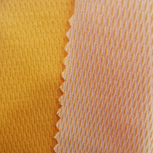 Cotton Polyester Mesh fabric with eyelet