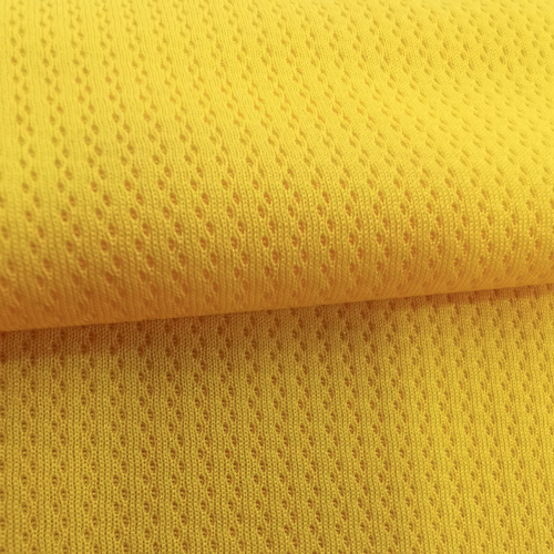 Wholesale 100% polyester knit sports mesh eyelet sportswear fabric