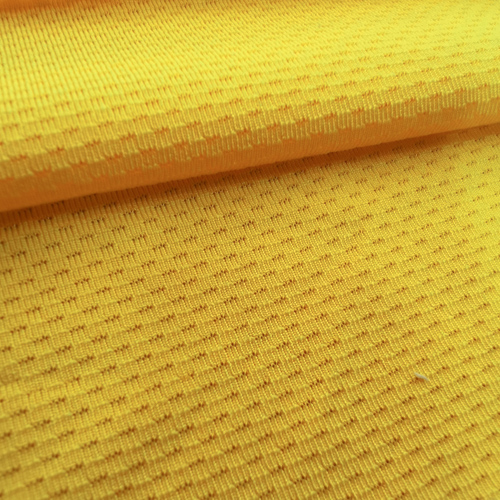 dry-fit and knitted 100% polyester horizontal mesh fabric for sportswear